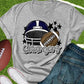 Chargers football helmet black gray-DTF