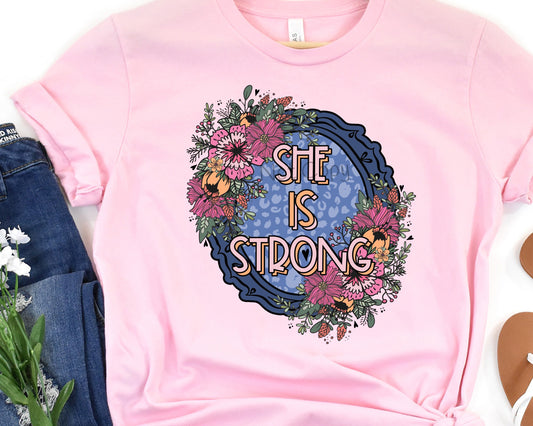 She is strong-DTF
