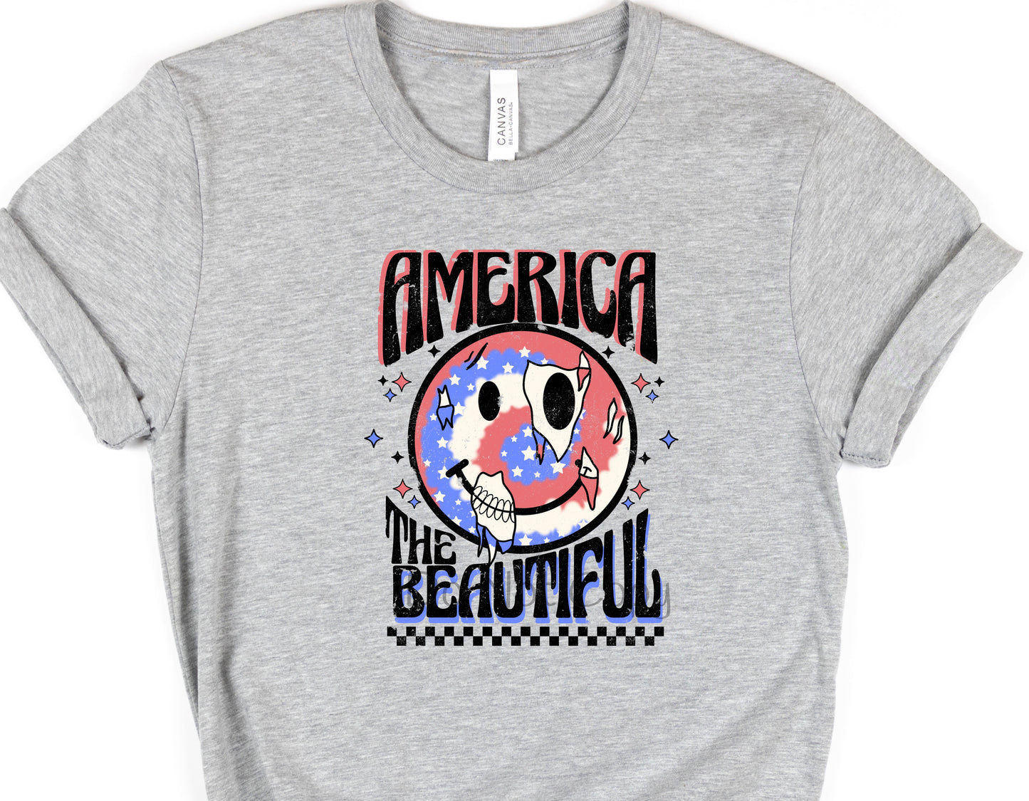 America the beautiful-DTF