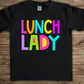 Lunch lady - bright color-DTF