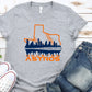 Houston astros city outline bat-DTF