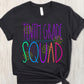 Chalkboard Tenth Grade squad-DTF