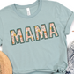 Mama floral faux embroidery-DTF