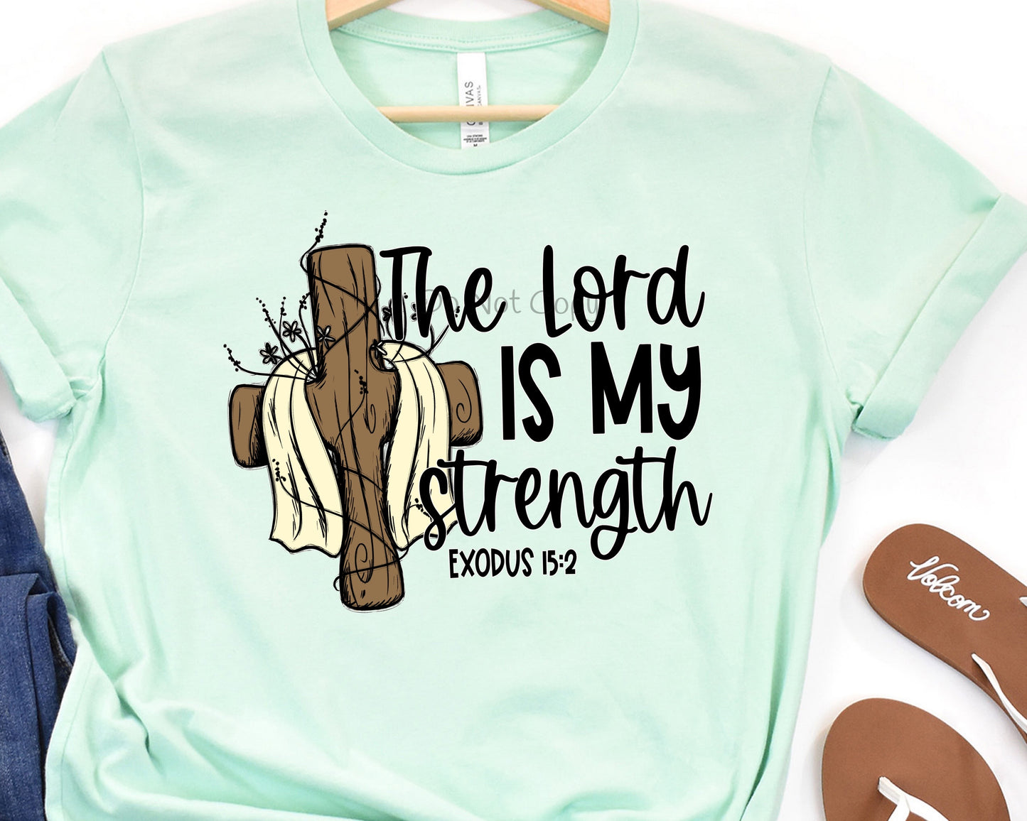 The Lord is my strength Exodus 15:2-DTF