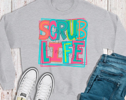 Scrub life-DTF