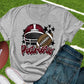 Patriots football helmet maroon-DTF
