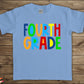 Fourth Grade -Primary color-DTF