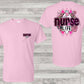 Nurse life pink (POCKET)-DTF