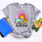 Hello head start rainbow-DTF