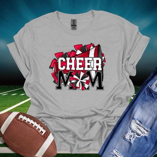 Cheer mom red-DTF