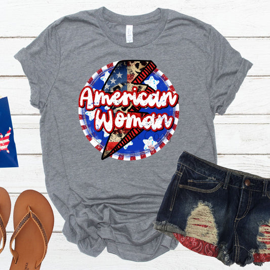 American woman-DTF