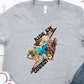 Ride em cowboy steer wrestling lightning bolt-DTF
