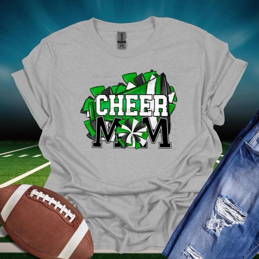 Cheer mom green-DTF