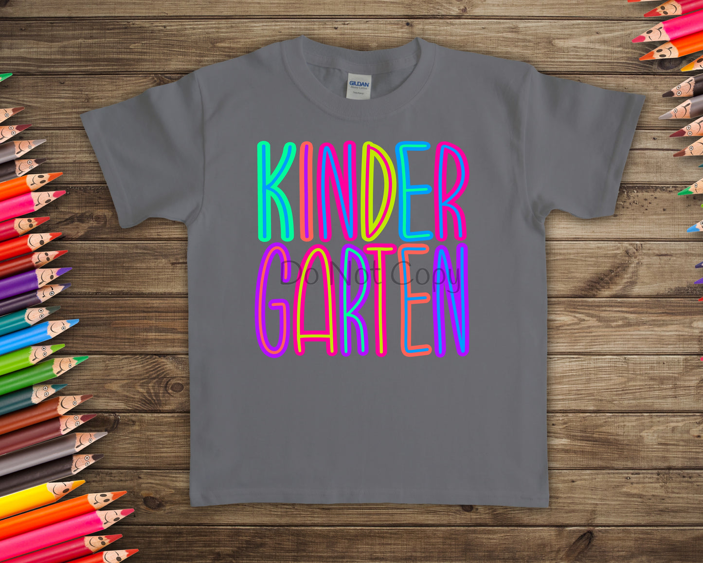 Kindergarten neon-DTF