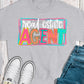 Real estate agent white-DTF