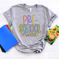 Floral Pre-school School Teacher -DTF