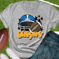 Blazers football helmet blue gold-DTF