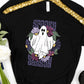 Spooky season ghost flowers-DTF