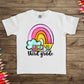 Hello third grade rainbow-DTF