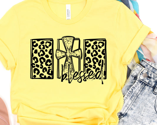 Blessed cross frames-DTF