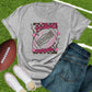 Football mama pink football bolt-DTF