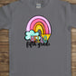 Hello fifth grade rainbow-DTF