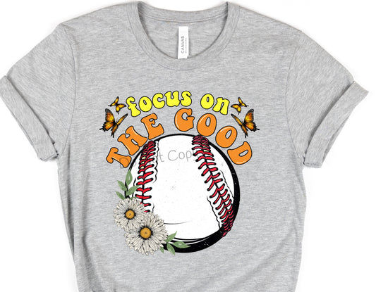 Focus on the good baseball-DTF
