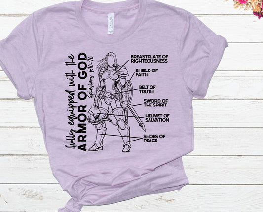 Female Armor of God-DTF