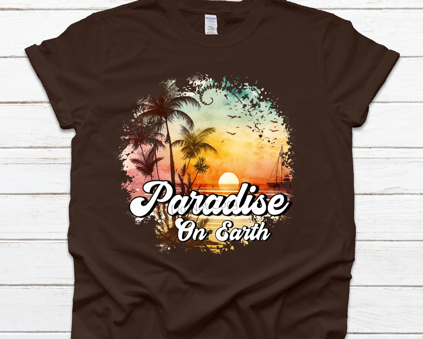 Paradise on earth-DTF