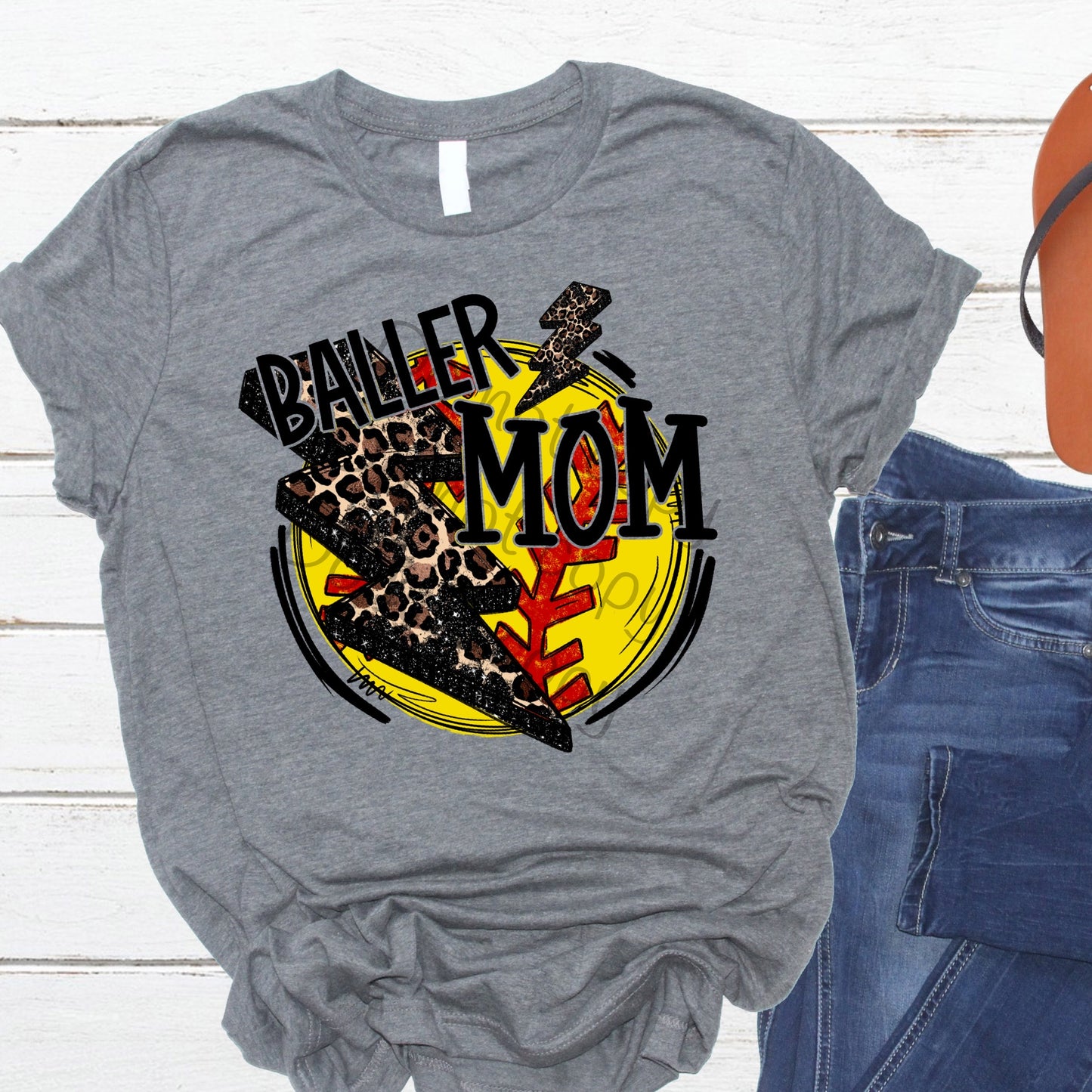 Baller mom softball-DTF