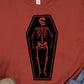 Skeleton in coffin-DTF