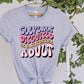 Cleverly disguised as a responsible adult color-DTF