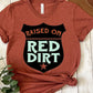 Raised on red dirt badge-DTF
