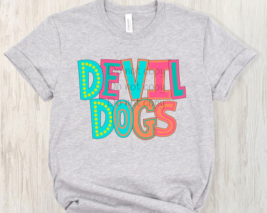 Devil dogs-DTF