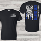 Pocket Sleeve Distressed Flag (Only)-DTF