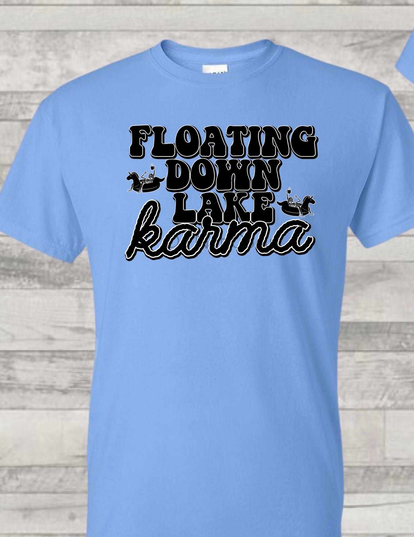 Floating down lake karma-DTF