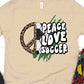Peace love soccer-DTF