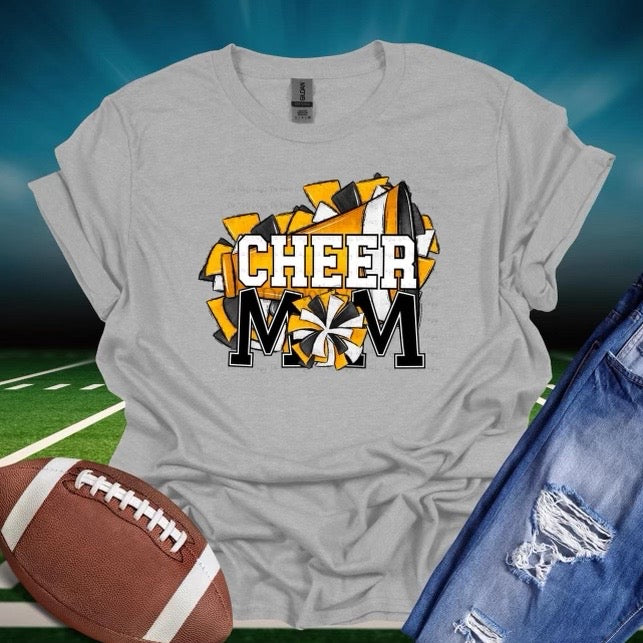 Cheer mom gold-DTF
