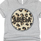 Abuela circle leopard-DTF
