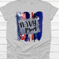 Navy mom-DTF