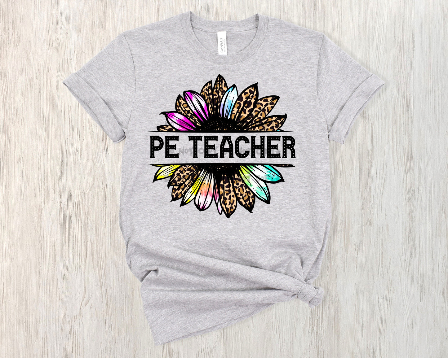 PE teacher Sunflower -DTF