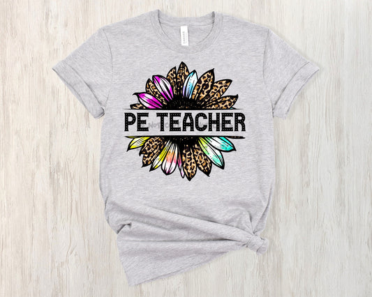 PE teacher Sunflower -DTF