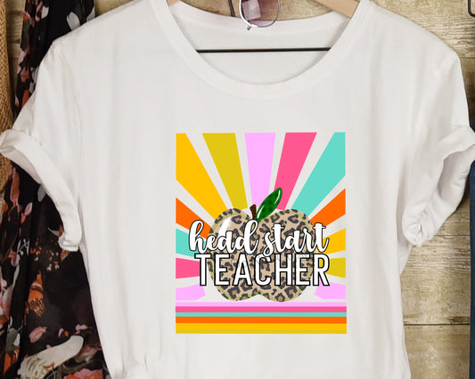 Head start teacher sunshine-DTF