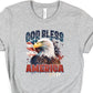 God bless America eagle-DTF