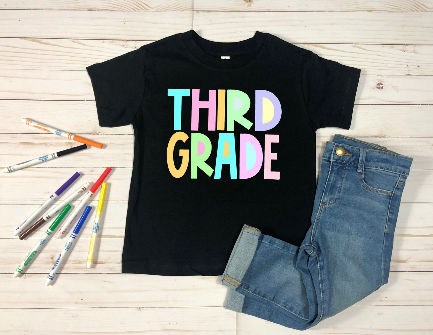 Third Grade -pastel color-DTF