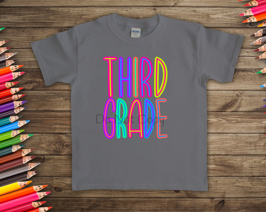 Third grade neon-DTF