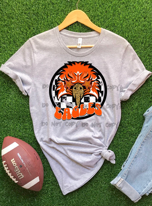 Eagles retro orange- DTF