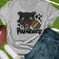 Panthers football black-DTF