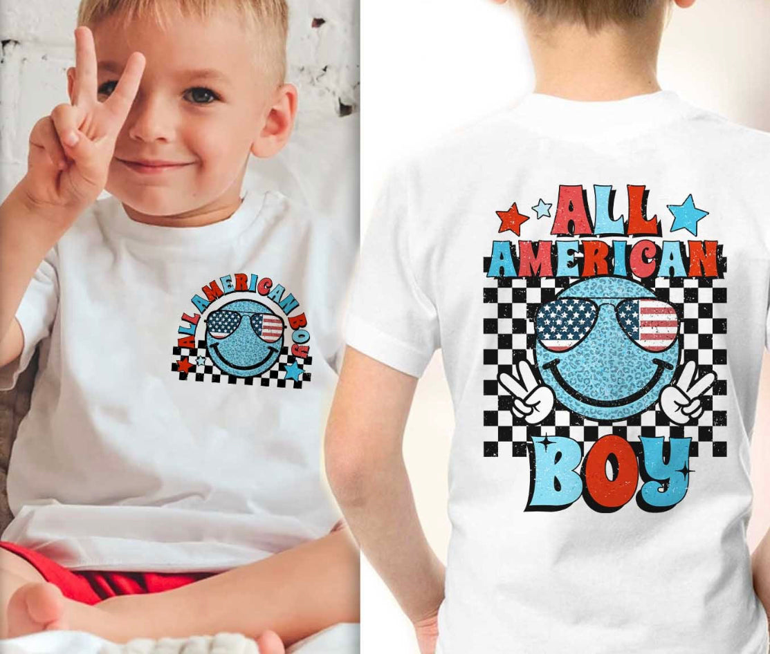 All American boy (FRONT)-DTF