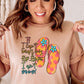 If I can’t wear flip flops I ain’t going orange polka dot-DTF